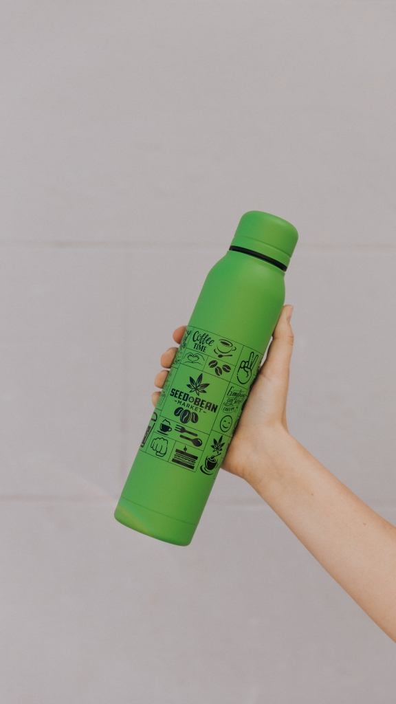 Green Thermal Bottle
