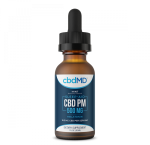 cbdMD PM1 for Sleep Mint Oil Tincture 500mg